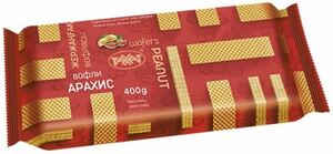 Вафли "РАХАТ" Арахисовые   400г*9