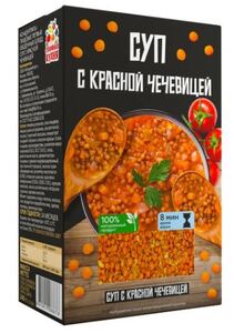 Суп с красной чечевицей "Отличная кухня" 240 г.*24