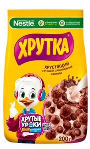 Хрутка Шоколадные ШАРИКИ готовый завтрак 200*7