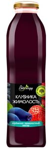 Клубнично-Жимолостный нектар "BioNergy" ст/б 0,5л*8