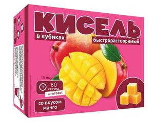 Кисель "Отличная кухня" (Манго) в кубиках ТУ 450 г. *24