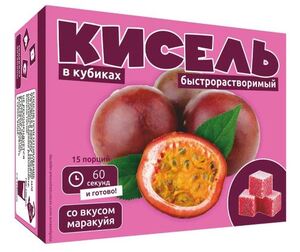 Кисель "Отличная кухня" (Маракуйя) в кубиках ТУ 450 г. *24