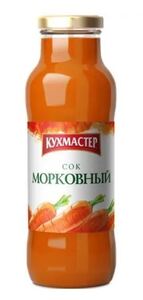 Нектар "Кухмастер" Морковный с мякотью  680мл*8
