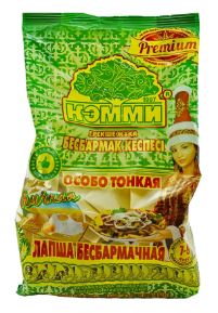 Бесбармачная ЯИЧНАЯ Лапша Кэмми 250гр.*18